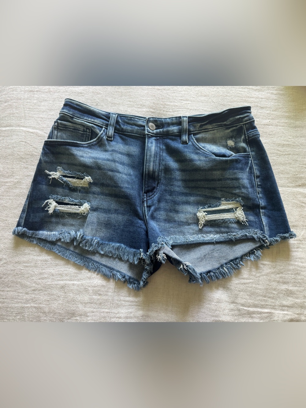 KanCan Light Blue and Dark Blue Denim Jeans